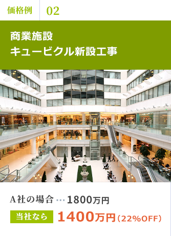 商業施設キュービクル新設工事